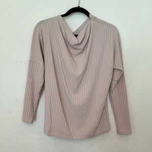 Ribbed 3/4 Sleeve Sweater Top